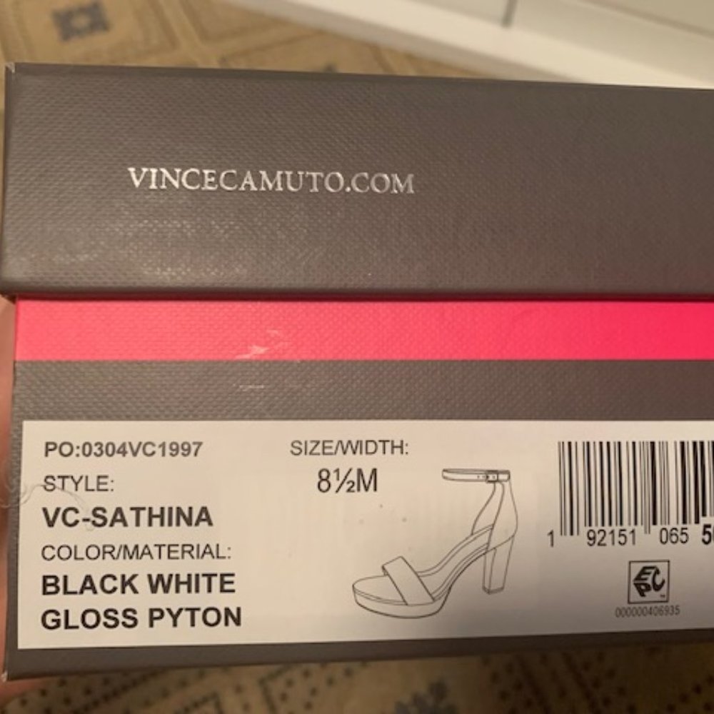 Vince Camuto Python Snake Platform Sandals - image 6